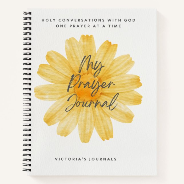 Mi diario de oraciones (Anverso)