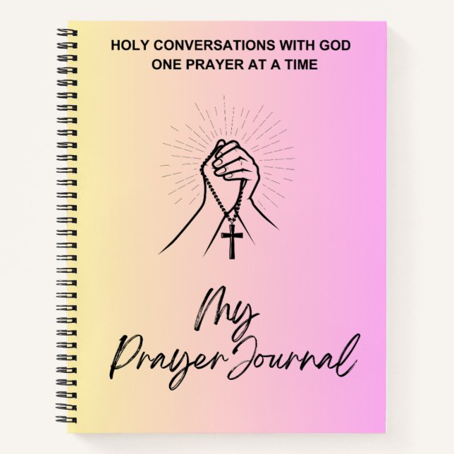 Mi diario de oraciones (Anverso)