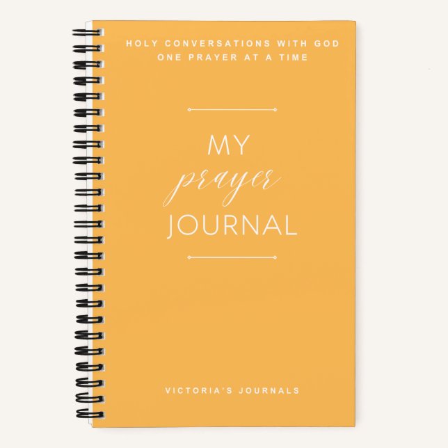 Mi diario de oraciones (Anverso)