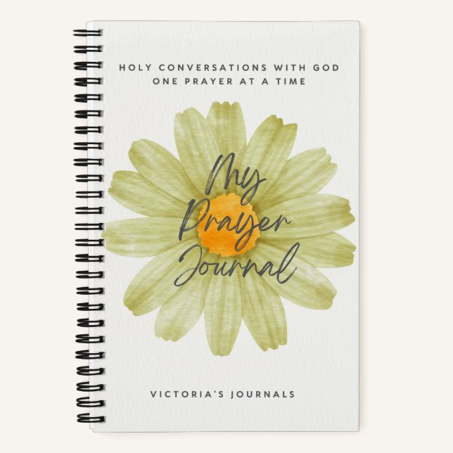 Mi diario de oraciones (Anverso)