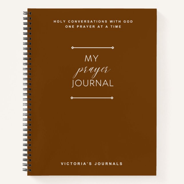 Mi diario de oraciones (Anverso)