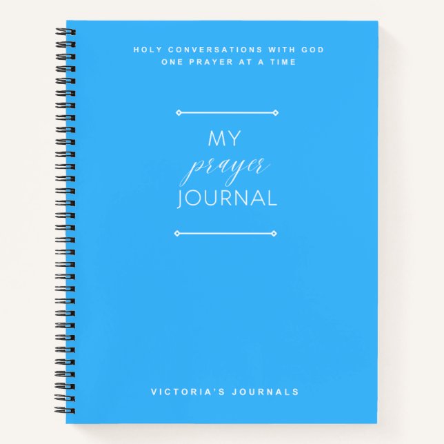 Mi diario de oraciones (Anverso)
