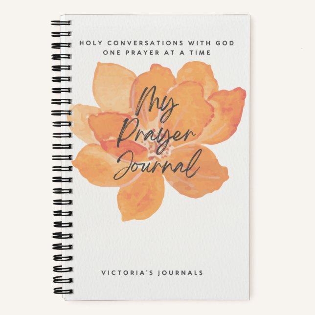 Mi diario de oraciones (Anverso)