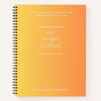 Mi diario de oraciones