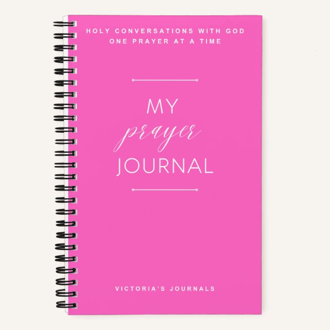 Mi diario de oraciones (Anverso)