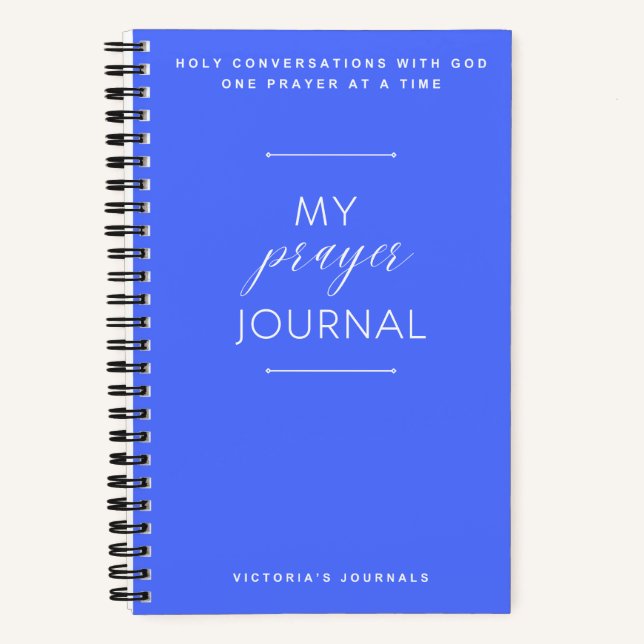 Mi diario de oraciones (Anverso)
