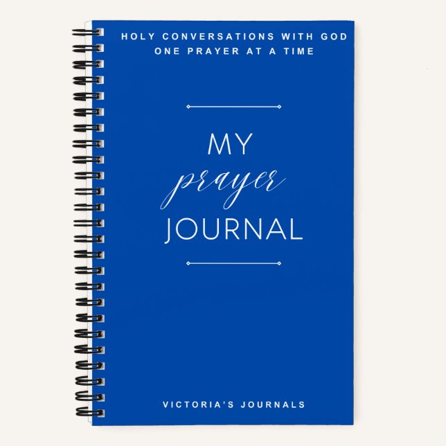 Mi diario de oraciones (Anverso)