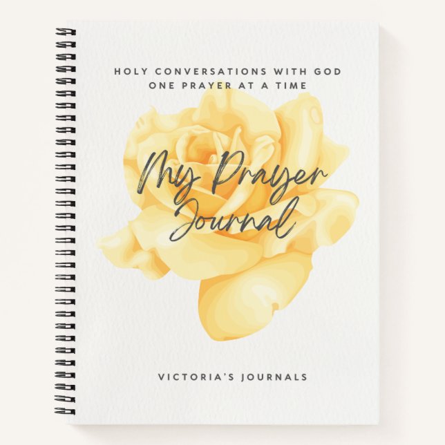 Mi diario de oraciones (Anverso)