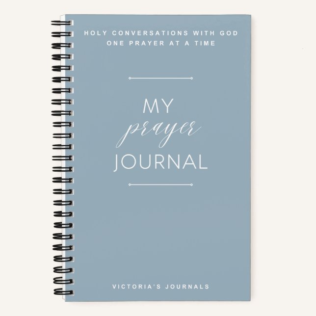 Mi diario de oraciones (Anverso)