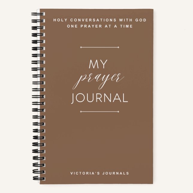 Mi diario de oraciones (Anverso)
