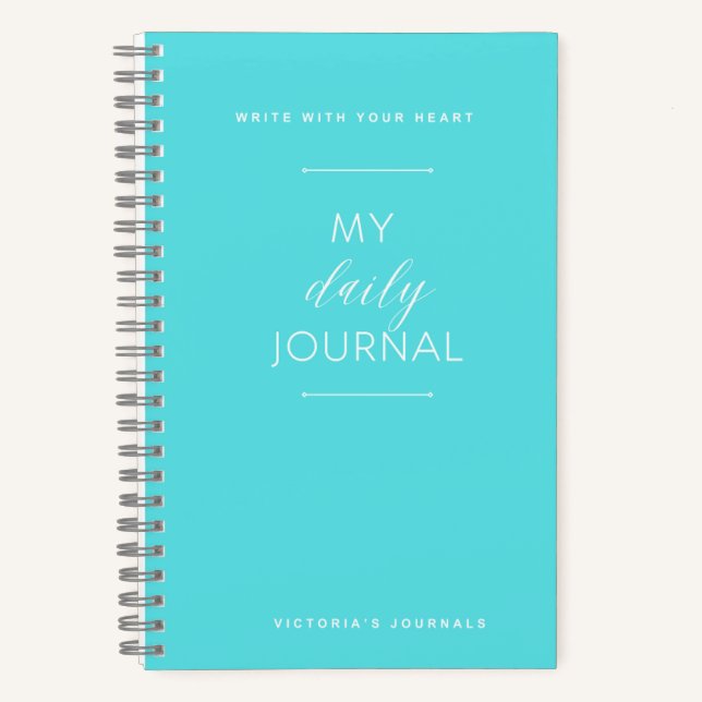 Mi Diario Personal (Anverso)