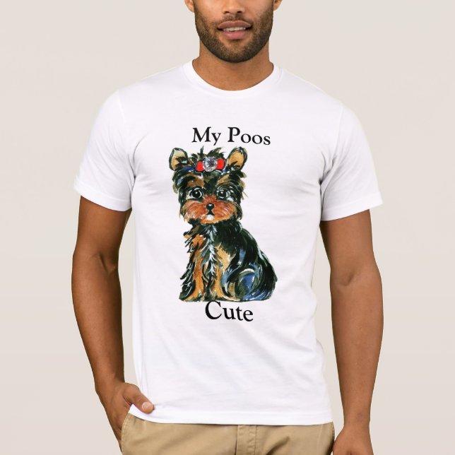 Mi Diva Poo Monas Camisetas (Anverso)