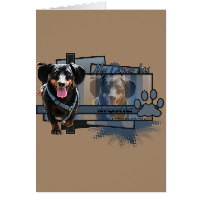 Mi Doxie tiene Moxie (Frente)