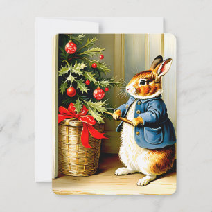 mi dulce navidad bunny vintage