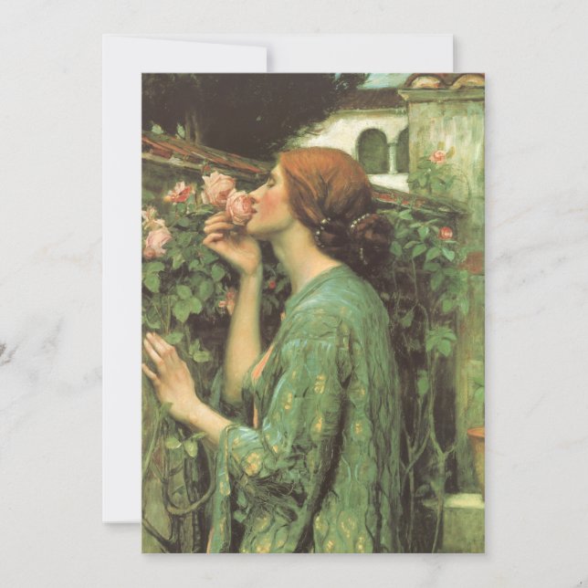 Mi dulce Rosa, o el alma del Rosa por Waterhouse (Anverso)