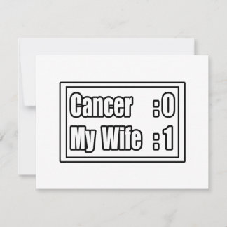 Mi esposa golpea al cáncer (tabla de puntuación)