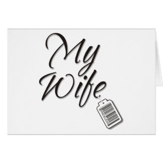 Mi esposa inestimable