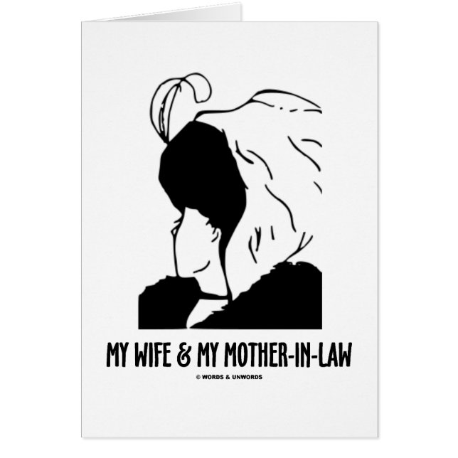 Mi esposa y mi suegra (ilusión óptica) (Frente)