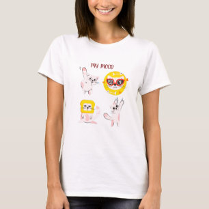 Mi estado de ánimo Camiseta gráfica de meme de gat