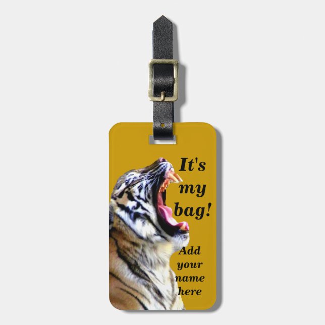 Mi etiqueta de equipaje (Frente Vertical)