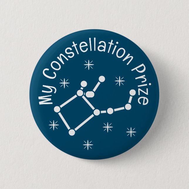 Mi Favor de Fiesta Botón de Constelación Premio (Anverso)