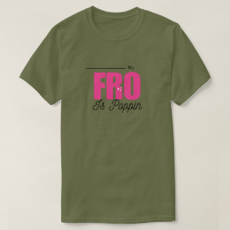 "Mi FRO está que explota" Camiseta de amor por el