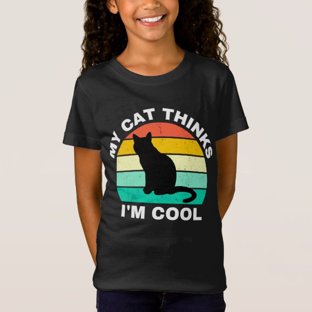 Mi gato cree que soy una camiseta de Guay (Anverso)