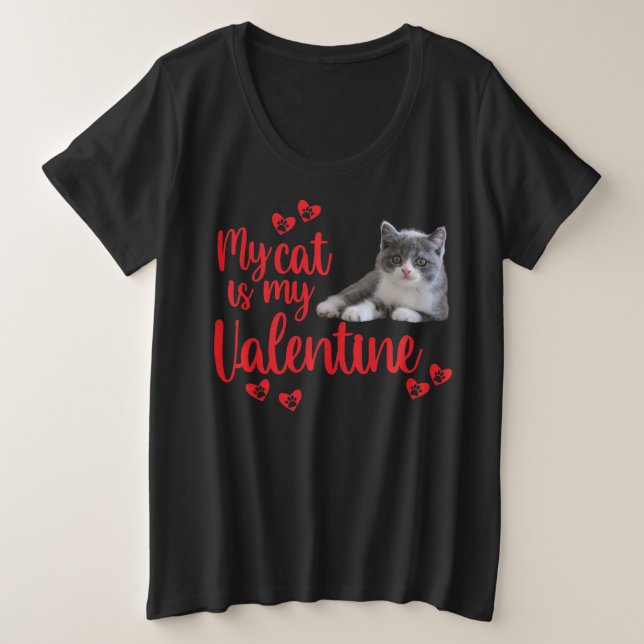 "Mi Gato Es Mi Valentín" (Anverso del diseño)