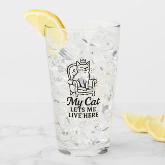 Mi Gato Me Permite Vivir Aquí - Gracioso Arte De G