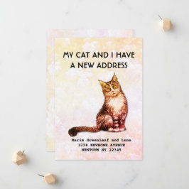 Mi gato y yo hemos movido la Invitación