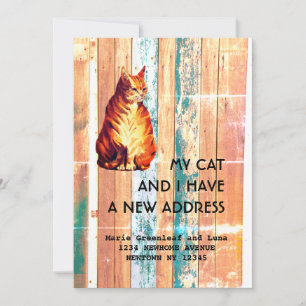 Mi gato y yo hemos movido la Invitación