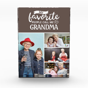 Mi gente favorita me llama  4 collage de fotos fam