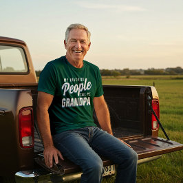 "Mi gente favorita me llama" camiseta masculina
