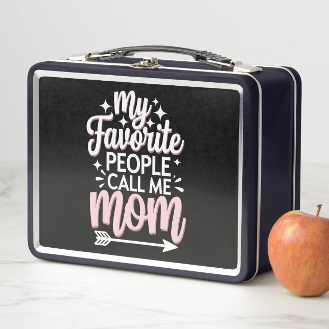 Mi gente favorita me llama floral del Día de la Ma (In situ)