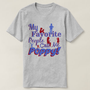 Mi gente preferida me llama camisa de la amapola