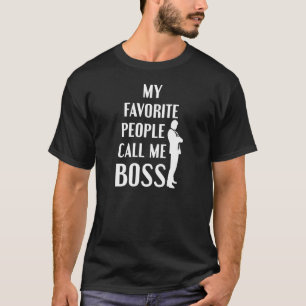 Mi gente preferida me llama camiseta de la gestió