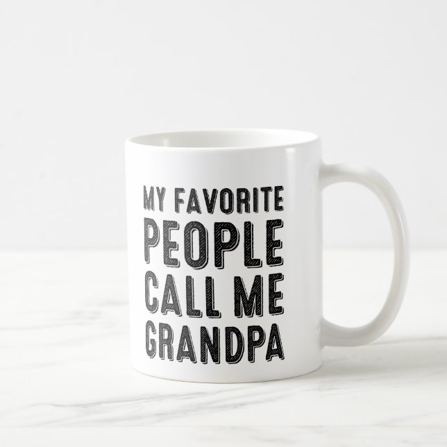 Mi gente preferida me llama taza del abuelo (Derecha)