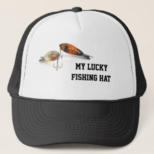 Mi gorra afortunado de la pesca