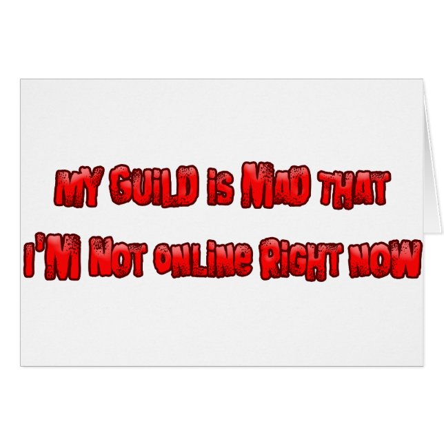 Mi gremio está enojado yo no está en línea ahora (Anverso (Horizontal))