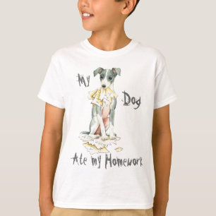 Mi Greyhound italiano comió mi camiseta de casa