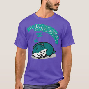 Mi Hámster Es Más Perezoso Que Yo Camiseta Gracios