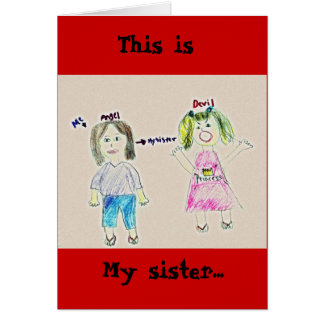 Mi hermana…, esto es