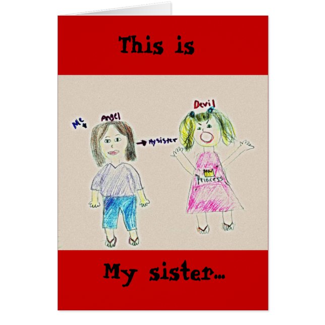 Mi hermana…, esto es (Frente)