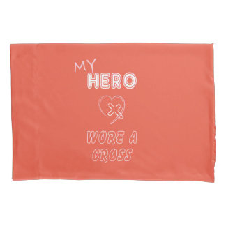 Mi héroe llevaba fundas de almohada con cruz regal