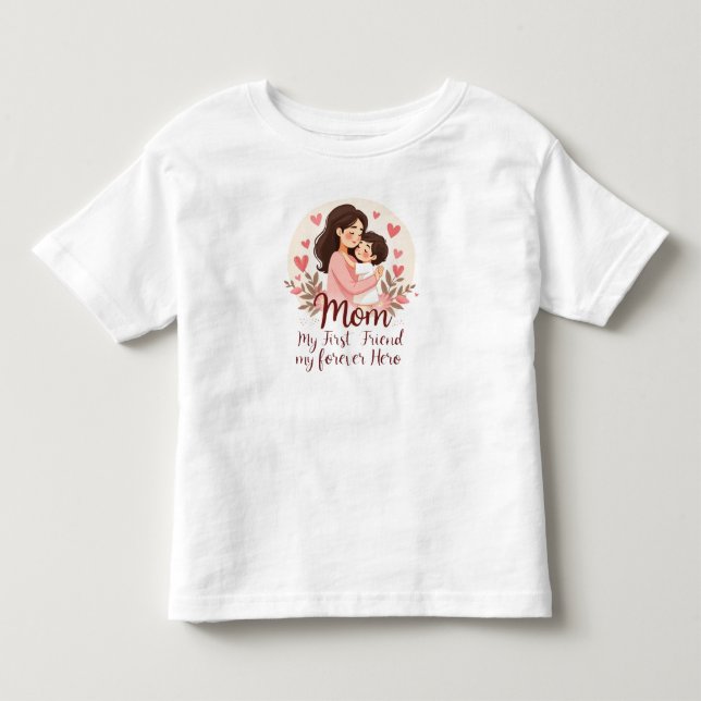 Mi héroe para siempre | Diseño de camisetas para e (Anverso)