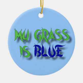 MI HIERBA ES ORNAMENTO AZUL