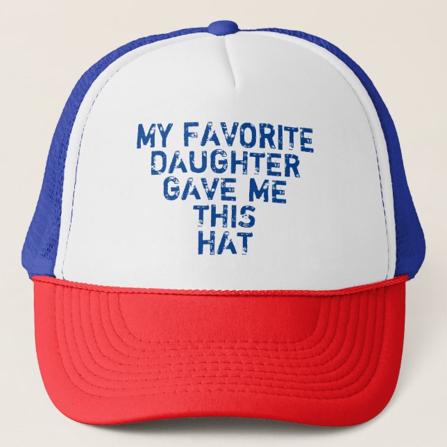 MI HIJA FAVORITA ME DIO ESTE SOMBRERO (Anverso)