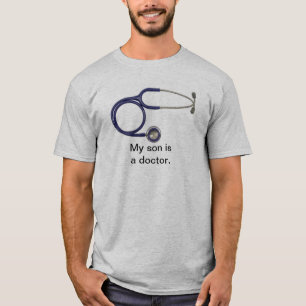 Mi hijo es una camiseta del médico