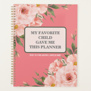MI HIJO FAVORITO ME DIO ESTA AGENDA
