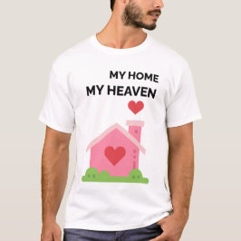 Mi hogar mi Haven Tee | Camiseta viva tranquila